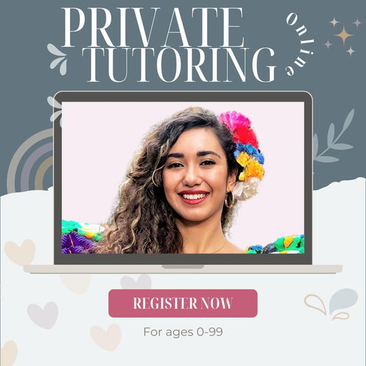 PRIVATE Online Spanish Tutoring 1 Online Year-long Course.