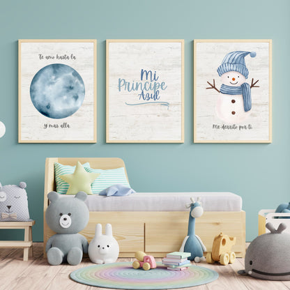 Blue kids room - Charlotte Mason Simple Spanish