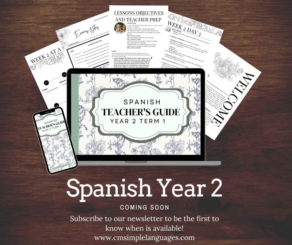 Year 2 Term 1 - Charlotte Mason Simple Spanish